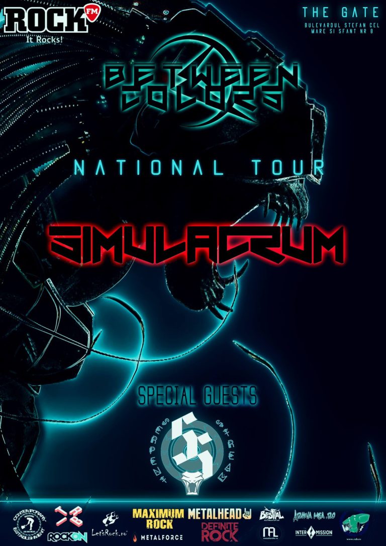 Concert Between Colors & Serpent Stream în The Gate, Iași – Lansare album „Simulacrum”