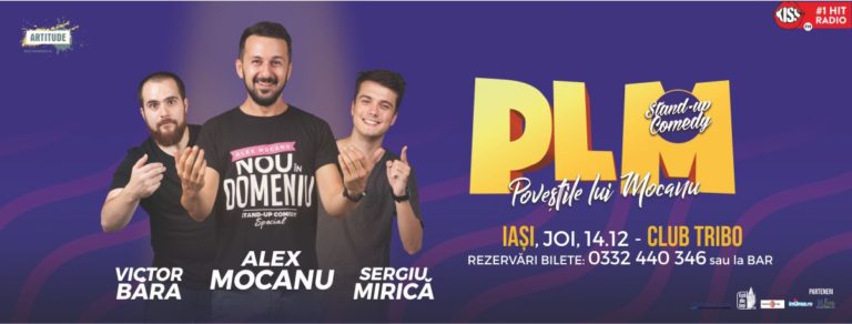 Povestile lui Mocanu, un Stand-up comedy de senzatie la Club Tribo