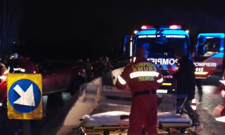 Accident grav, cu 5 victime, la ieșirea din Iași. Traficul este blocat