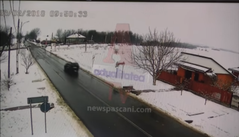 Video accident feroviar Cozmesti. Atentie, puternic impact emotional!