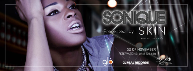 SONIQUE vine la Skin Music Lounge!